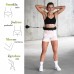 Хула-хуп з обважнювачем HMS HHW12 Plus Size, 48-125см, чорний