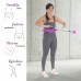 Хула-хуп з тягарцем HMS Set HHW12, фіолетовий