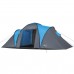 Туристичний намет Nils Camp NC6031 Highland синій-сірий