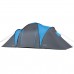Туристичний намет Nils Camp NC6031 Highland синій-сірий