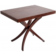 Стіл дубовий журнально-обідній Transformer Walnut