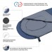 Спальний мішок Nils Camp NC2107 розм. M темносиній-сірий