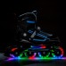 Дитячі роликові ковзани Nils Extreme NJ19803A LED розм. S31-34 синій