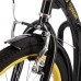 Самокат з пневмоколесами 20/16'' Nils Extreme WH200 чорно-золотий