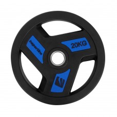 Диск олімпійський прогумований inSPORTline Herk OL 20кг