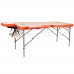 Масажний стіл inSPORTline Tamati 2-Piece Aluminium, чорний