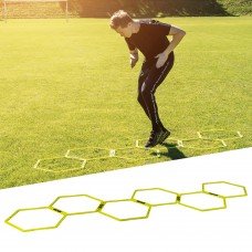 Шестикутна драбина спритності inSPORTline HexLed