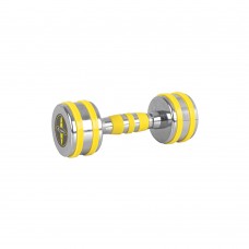 Хромована гантель inSPORTline Yellsteel 5 кг