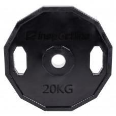 Олімпійський диск гумовий inSPORTline Ruberton 20кг