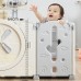 Манеж пластиковий inSPORTline Bufalino 10+2 127 x 160 x 64 см