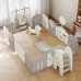 Пластиковий манеж з аксесуарами inSPORTline Teutonino 186 x 236 см