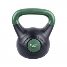 Гіря бітумна inSPORTline Kettlebell Dark 10кг