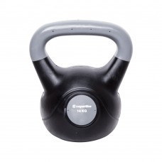 Гіря бітумна inSPORTline Kettlebell Dark 14кг