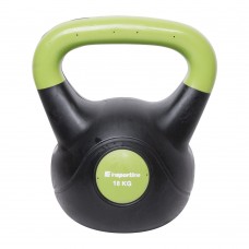 Гіря бітумна inSPORTline Kettlebell Dark 18кг