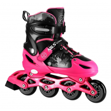 Роликові ковзани Nils Extreme Roxy S(31-34) NA18137A, рожевий