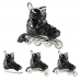 Роликові ковзани 2в1 Nils Extreme NH10905 LED розм. M 35-38 чорний