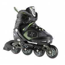 Роликові ковзани Nils Extreme NA9080 розм. L 39-42 чорно-зелений