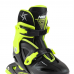 Дитячі роликові ковзани Nils Extreme NJ/NA0321A розм. M 31-35 чорно-лаймовий