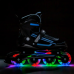 Дитячі роликові ковзани Nils Extreme NJ19803A LED розм. M35-38 синій