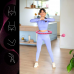 Хула-хуп з обважнювачем One Fitness OHA02 рожевий + пояс для схуднення