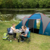 Намет для кемпінгу Nils Camp HighLand NC6431 синьо-сірий