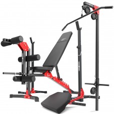 Лава з партою і тягою + стійки під штангу Marbo Sport MH25