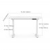 Стіл з електричним регулюванням висоти Kingsmith Walkingdesk