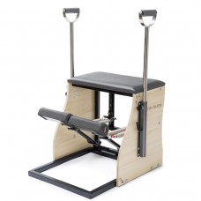Комбінований стілець зі сталевою основою Elina Pilates ELN 700060 Grey