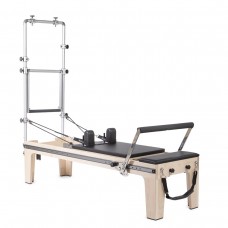 Реформер Elina Pilates Master instructor Fisio з вежою ELN 300170 Black