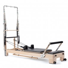 Дерев'яний реформер Elina Pilates Lignum з вежою ELN 300500 Black