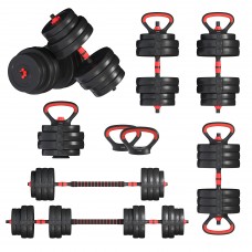 Гантелі з функцією штанги 6в1 Fit-On 63кг