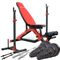 Силовий набір Fit-On FN01 + штанга та гантелі 105кг