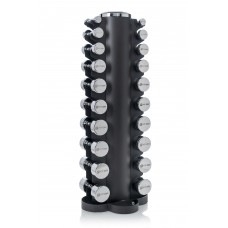 Гантельний ряд Fit-On Chrome Stand S 1-10 кг (110 кг)