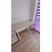 Комп'ютерний стіл SENSE7 NOJO LIGHT 120×60 см з електричним регулюванням висоти, світло-коричнево-білий