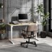 Комп'ютерний стіл SENSE7 NOJO LIGHT 140×70 см з електричним регулюванням висоти, світло-коричнево-білий