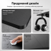 Комп'ютерний стіл SENSE7 NOJO LIGHT 140×70 см з електричним регулюванням висоти, чорний