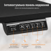Комп'ютерний стіл SENSE7 NOJO LIGHT 140×70 см з електричним регулюванням висоти, чорний
