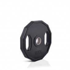 Диск олімпійський прогумований Marbo Sport 10кг MW-O10g-OLI