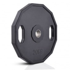 Диск олімпійський прогумований Marbo Sport 20кг MW-O20g-OLI