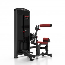Розгинач спини зі стеками Marbo Sport MP-U220, бордовий