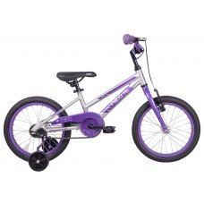 Велосипед 16" Apollo NEO girls Brushed Alloy / Lavender / Purple Fade