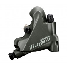 Каліпер гідравлічних гальм Shimano BR-4770-R, FLAT MOUNT, задній, без адаптера, колодка L03A RESIN PAD(W/FIN)