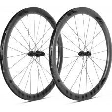 Колесо пров. + задн. 28" ERE OMNIA CLR45 CARBON, Road, 100x12/142x12, CL, HG11, tubeless, чорний сатин