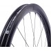 Колесо пров. + задн. 28" ERE TENACI GA40 CARBON, Gravel, 100x12/142x12, CL, HG11, tubeless, чорний глянець