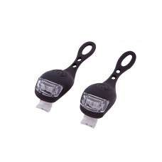 Комплект мигалок Green Cycle Micra 2 LED передня та задня 2 батареї в кожній CR2032