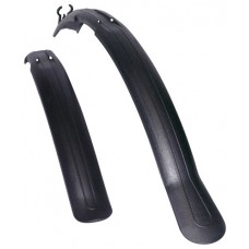 Комплект крил 26"-28" SIMPLA Next SDS, коротка скоба заднього кріплення, чорні
