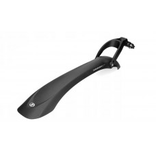 Крило задн. 24"-29" SIMPLA Hammer SDE PRO SPEEDclamp mounting швидкознімне кріплення, чорне з білими вставками