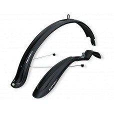 Комплект крил 26"-28" SIMPLA Raptor SDL+stay, з металевими дугами, чорні