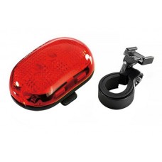 Мигалка задня Infini VISTA I-401R, 5 світлодіодів, 4 режими, 2x "AAA", з кріпл.