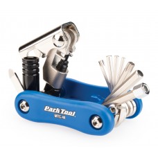 Мультитул Park Tool MTC-40, 2,5/3/4/5/6/8mm, T25/T30, викрутка, вичавка ланцюга, адаптер накачування CO2, вирівнювач роторів